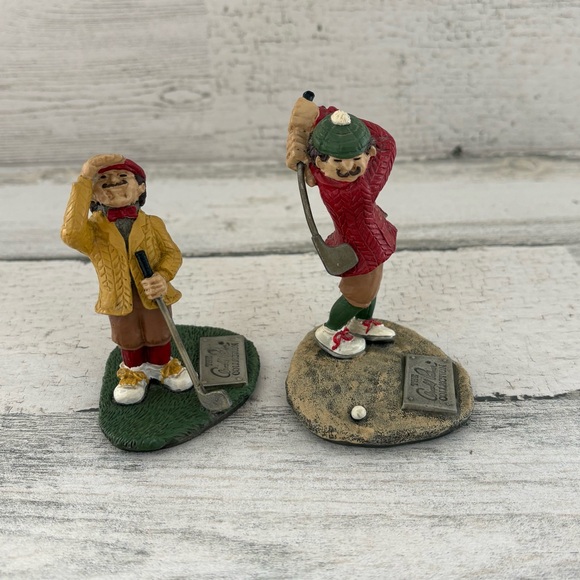 IBB Accents Other - IBB Accents Arnold Palmer Collection Golf Figurines Metal Painted